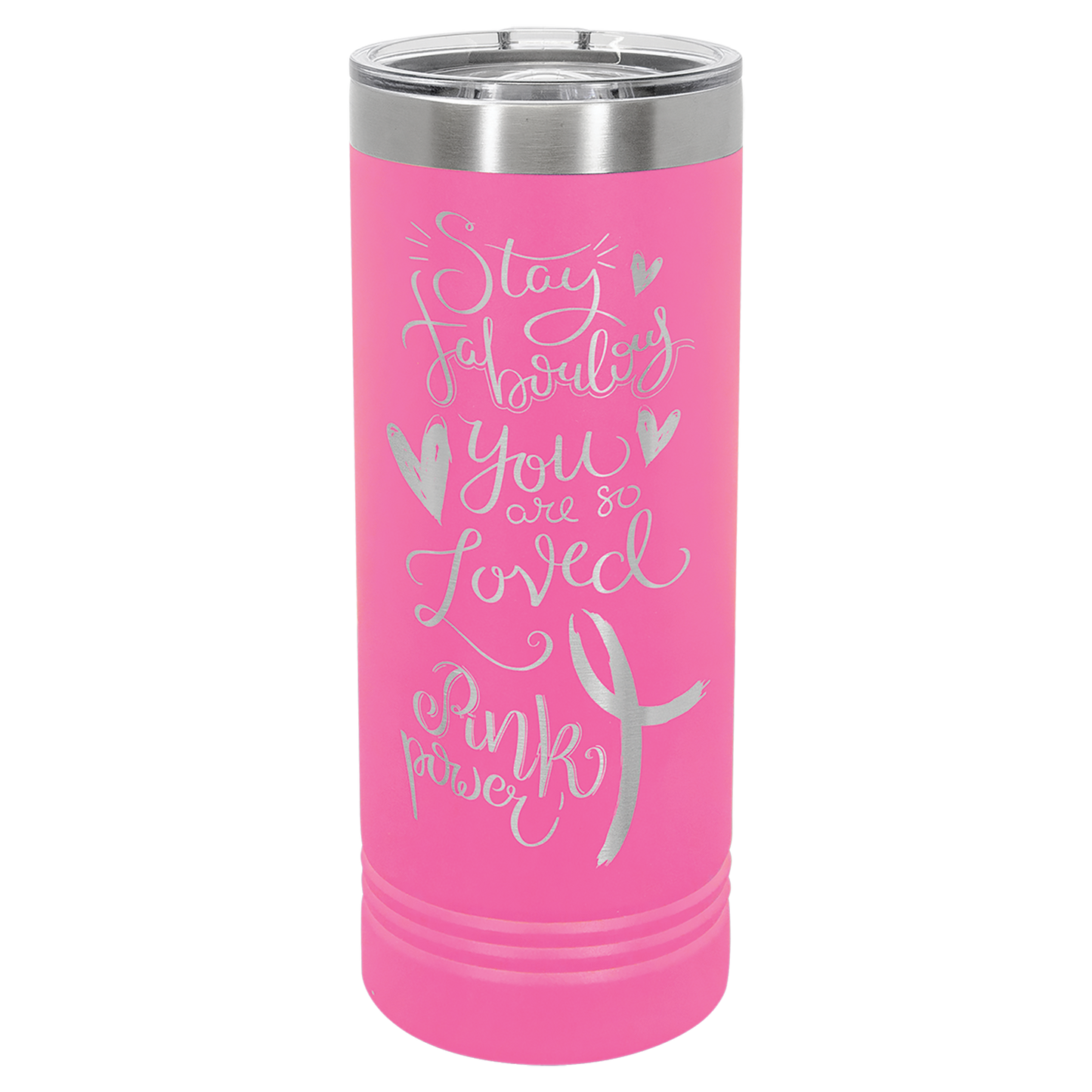 22 oz Skinny Tumbler with Slider Lid