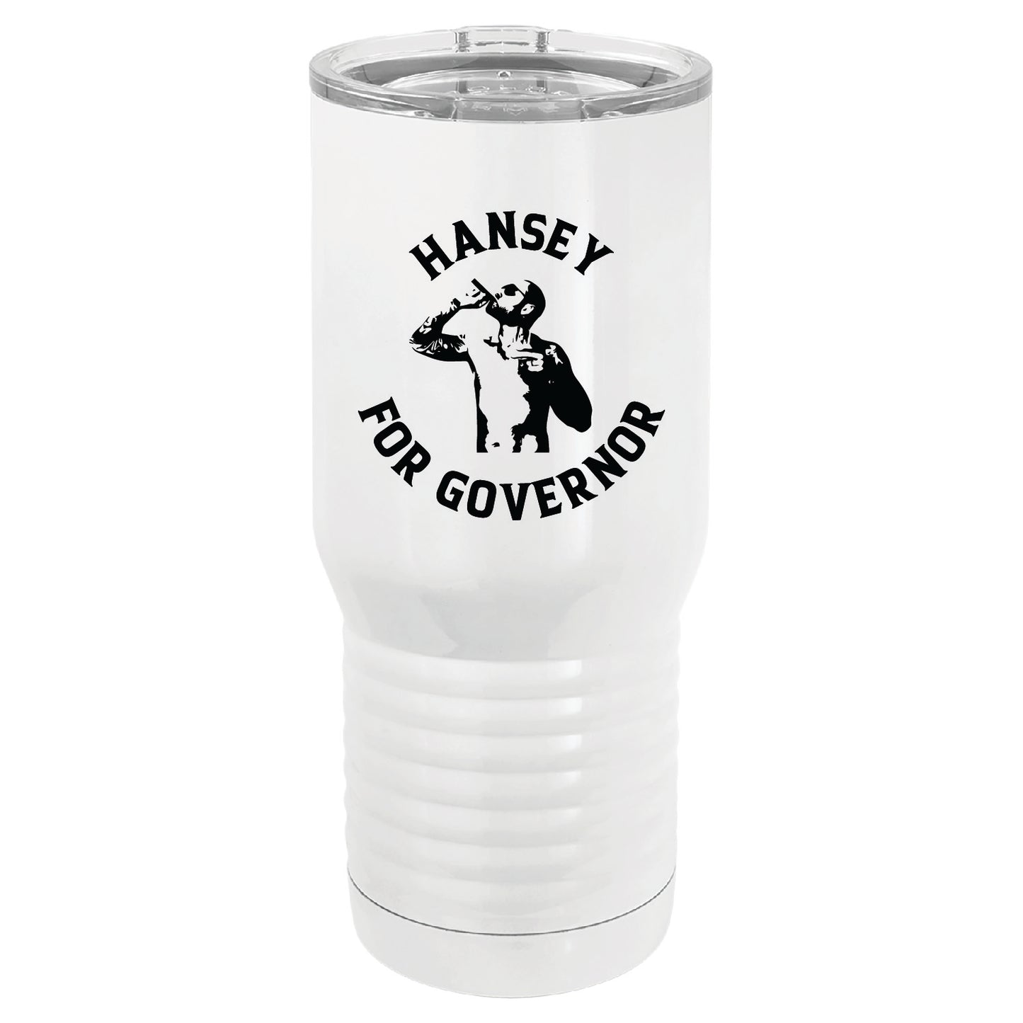 Hansey For Governor 20oz Sublimation Tall Boy with Magnetic Lid